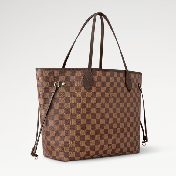 Louis Vuitton Neverfull MM Damier Ebene Tote - Picture 3 of 11